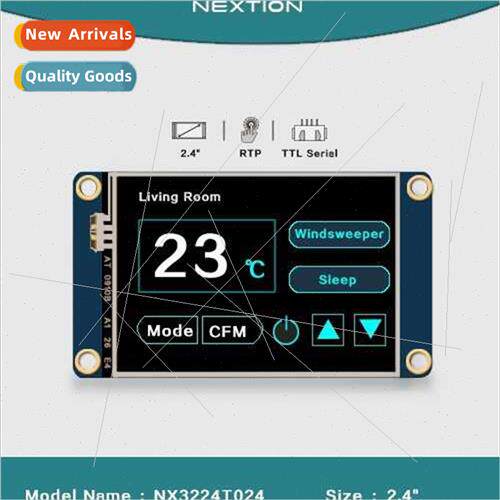 NX3224T024 2.4-inch Human Machine Interface HMI Basic Englis