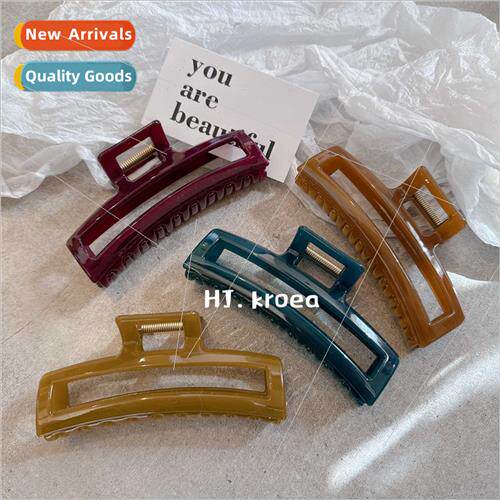 Low saturation Morandi color system large 13cm plate hair gr