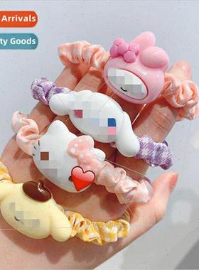 Headb2023 new hair rope leather bfemale tie head Korea simpl