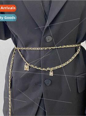 Women mple Hundred Dress lver Gold Iron Chain Fashion Small