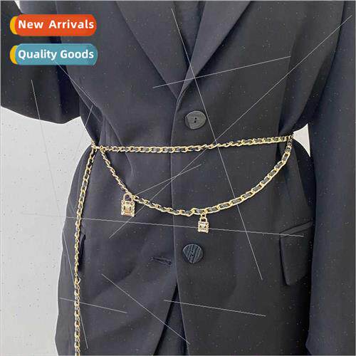 Women mple Hundred Dress lver Gold Iron Chain Fashion Small