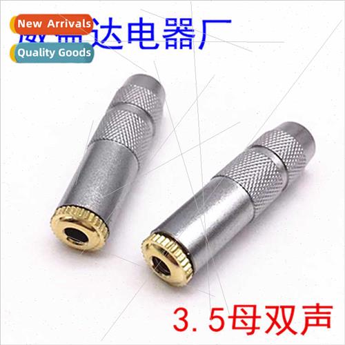 Headphone 3.5 Female Binaural Triple Pole Euard Female Holde