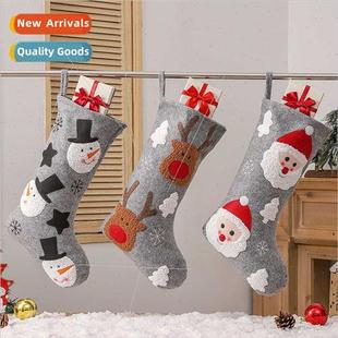 Christmas Home Stocking Bag Stock Decoration New