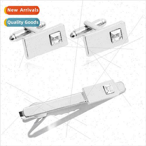 Europe French men shirt cufflinks simple versatile geometric