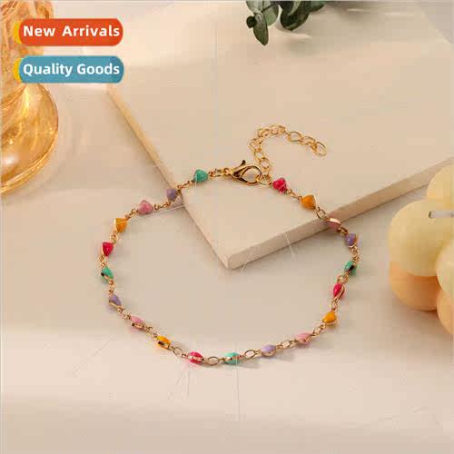 Sweet Versatile Colorful che Designs Gold Colored Stones ngl