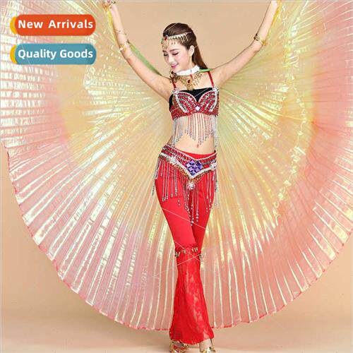 Belly dance wings dance props 360 degrees gradient color win