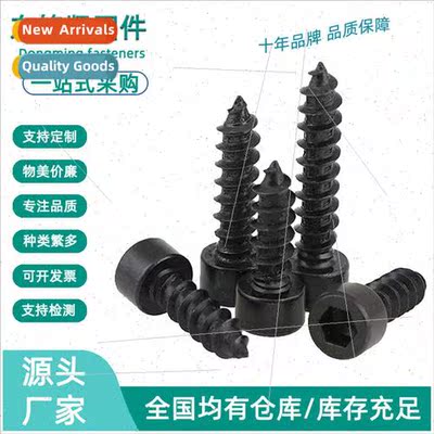 8.8 grade black hardened hexagon socket self-tapping sound h