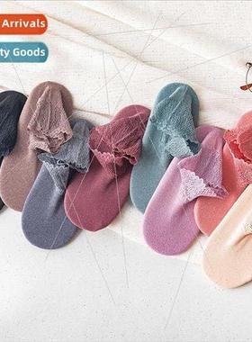 2021 spring summer new boat socks ins retro color Mori flora