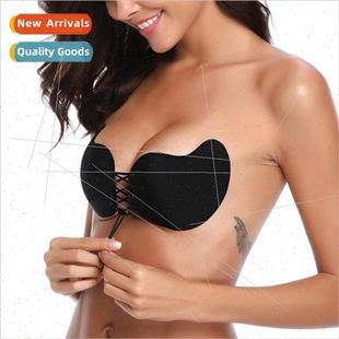 For Women Sexy Invisible Adhesive Bras Bralette Str licone