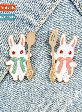 Girls cute brooch Japanese couple personaly small evil drago