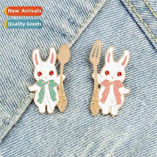 Girls cute brooch Japanese couple personaly small evil drago