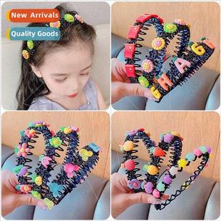 female hair pressure Hair girls 适用children slip hai bands