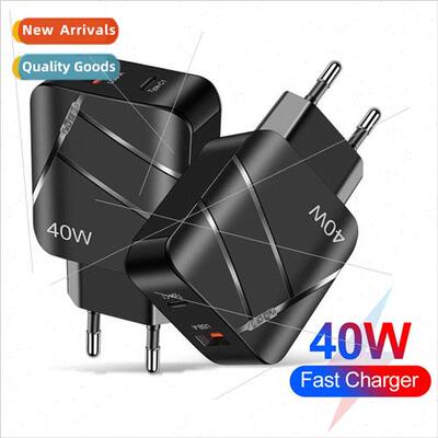 40W PD+QC3.0 fast charger phone charger 适用iphone14 fast ch