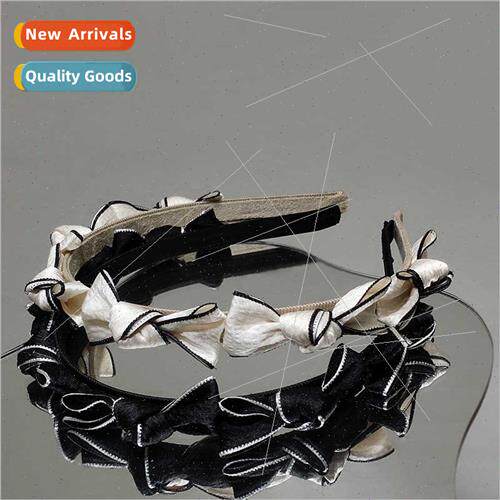 Korean hair bands French bow headband sweet gentle simple ha