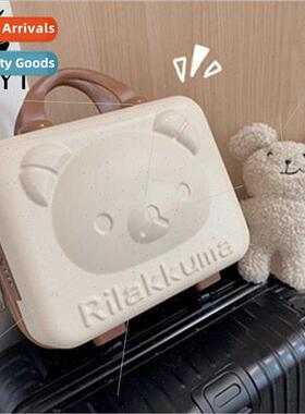Bear handheld luggage female small cosmetic case cartoon cut