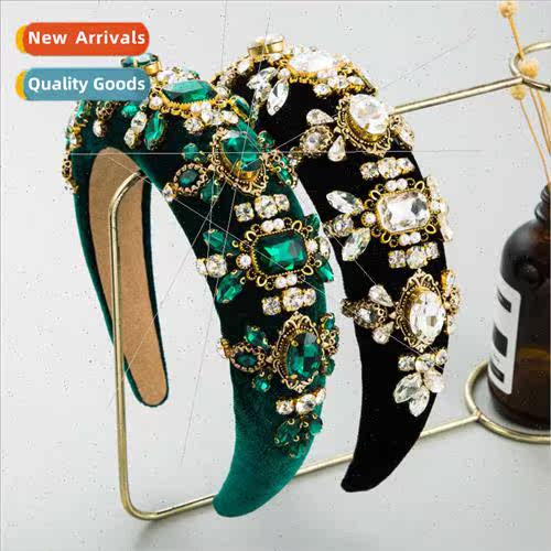 Hair bands ins fashion heavy high skull top hair accessories