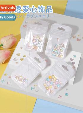 Nail art mix match color crystal glue ice translucent aurora