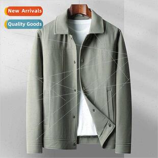 Autumn youth lapel top Korean Spring 2023 jacket men New