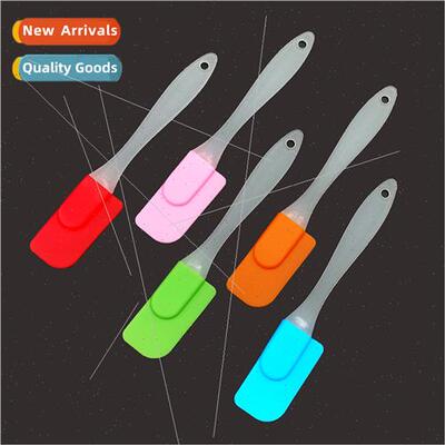 Frosted Translucent licone Spatula Cream Mixing Knife Jam Sp