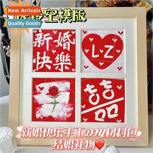 diy four-court oil painting stick picture frame full set mat