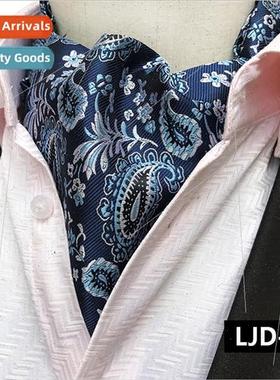 Men neckerchief tide England retro su silk scarf shirt colla