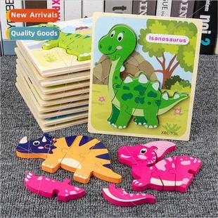 old blocks dinosaurs cartoon years children Wooden