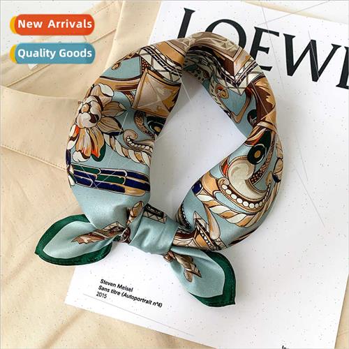 2021 new Korean decorative mulberry silk fashion career smal