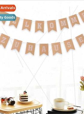 2023 New Home Party Decoration WILLKOMMENZUHAUSE German Welc
