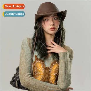 fisherman western camping brim lace big Outdoor hat