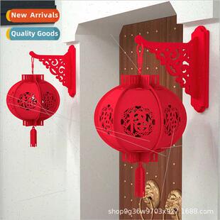 2024 Decorations Big Red Lanterns Hanging Outdoor Door Balco