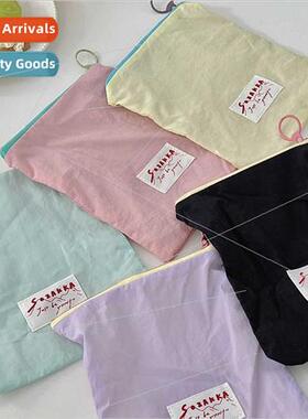 Macaron color clash coin purse ins new carry-on portable sto