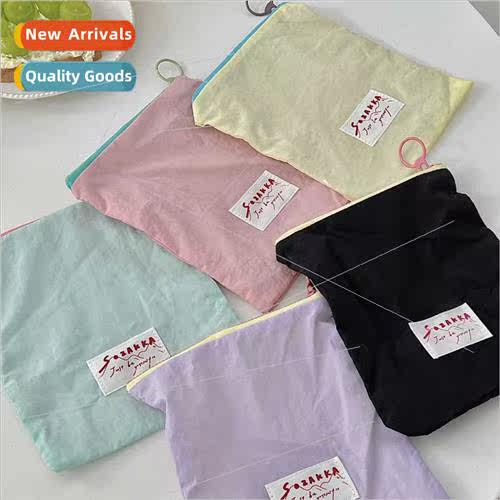Macaron color clash coin purse ins new carry-on portable sto
