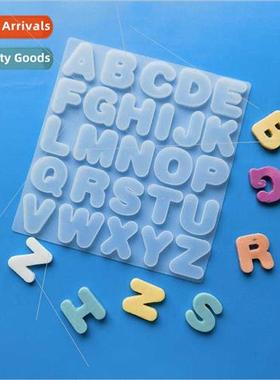 Drip glue 26 posive English letters 224 chocolate cookie mol
