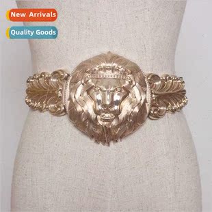 domineering versatile metal lion bel Europe head temperament