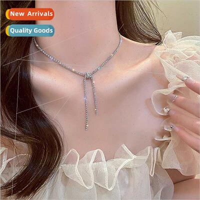 Bow Necklace Women Premium che Bridal Gown Accessories Neckl