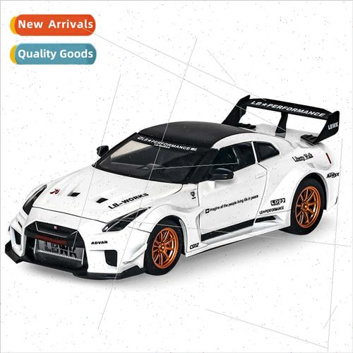 1/24GTR-CSR2 alloy sound light boomerang car model children