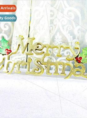 Christmas decorations three-dimensional English signs Englis