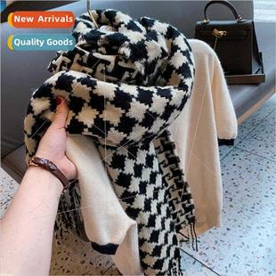 Korean hundred decorative Scarf neck winter warm fem female