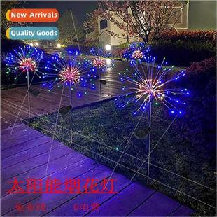 Plug Copper Outdoor Solar Pat Fireworks Ground ghts Led Wire