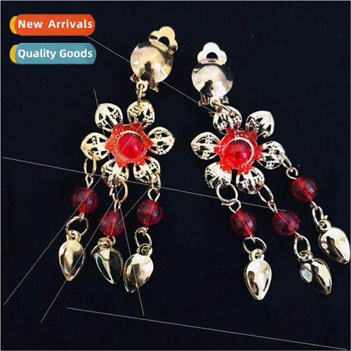 Craft belly dance earrings belly dance plum earrings dance c