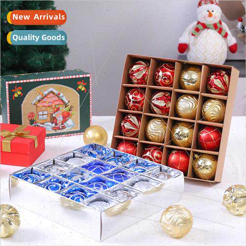 Christmas painted ball macaron ball plating shiny ball paint