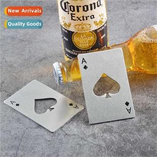 Card Cred Bottle OpenerCreative Shap Ace Playing Spades