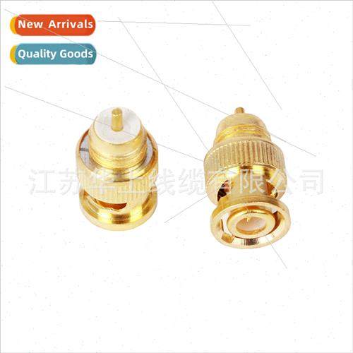 Gold-plated BNC-J injection molding head BNC zinc alloy inje