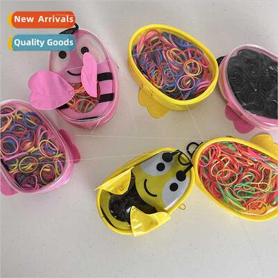 Hair band black thickened disposable basic leather band cute