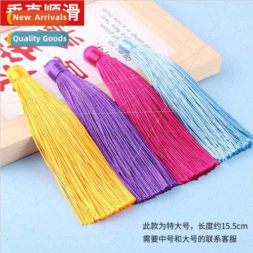 Car hanging tassel oversized diy handmade tassel Chinese kno