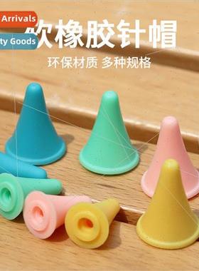 Knting Tools Sweater Needles Overlock Needle Caps Rubber Non