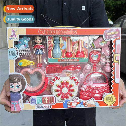Girls play house dress up jewelry toy set children play hous