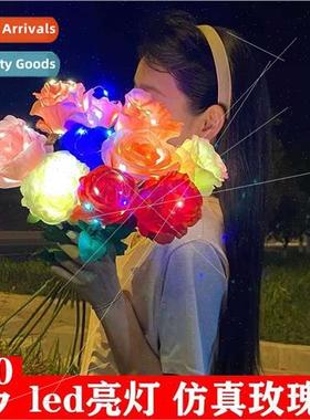 mulation light-emting roses Tanabata Valentine Day creative