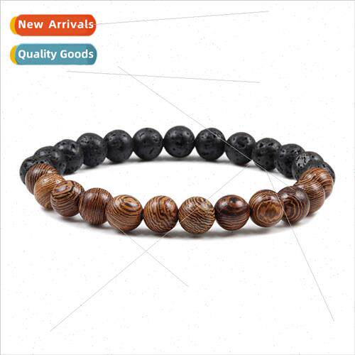 Accessories Popular Wooden Beads Beaded Bracelet Turquoise B
