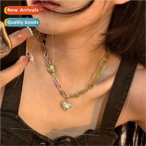 Store owner super push avocado love heart patchwork beaded n